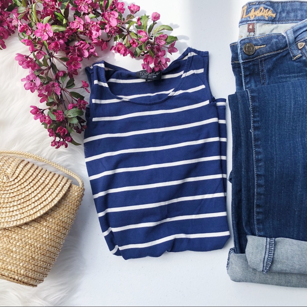 ☀️Top Shop cold shoulder top